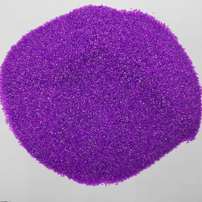 Purple Sanding Sugar Sprinkles, Purple Sugar Crystals, Edible Sparkling Sprinkles for Cake Cupcake Decorating, Baking Cake Decorations, Cookies Ice Cream Toppings, Wedding Party Christmas Supplies 130g/4.6oz