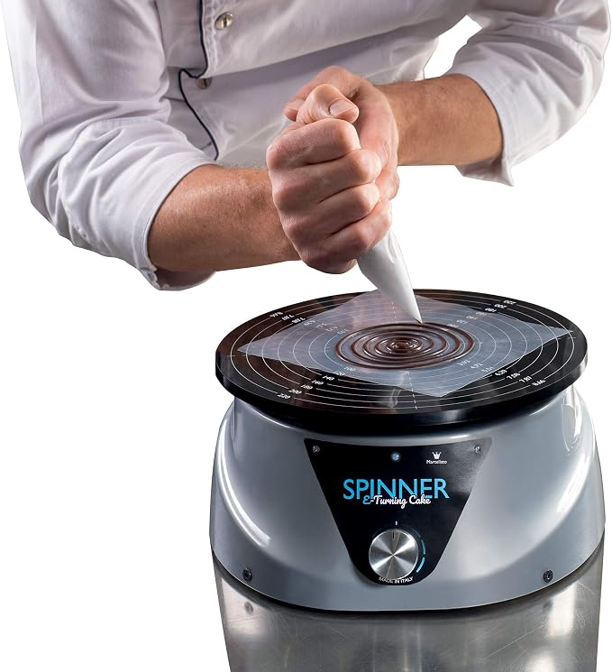 Martellato Spinner Electric Cake-Decorating Turntable 115 Volt