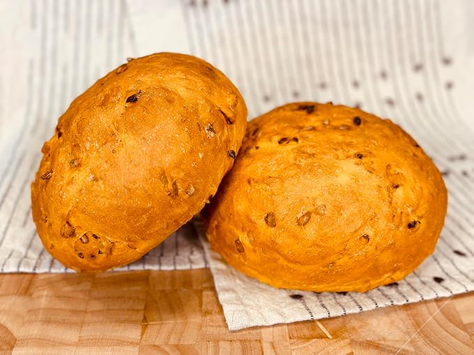 Molibake Carrot Bread Mix – Pack of 2 - All-Natural Baking Mix for Bread Machine and Oven - 15 oz Mix with Dried Carrots, Oat Flakes, Sunflower Seeds - Easy-to-Use Breads Maker Mix for Homemade Baking