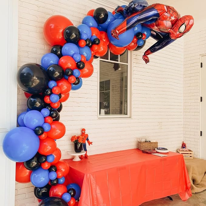 Voircoloria 105pcs Red Balloons 12inch Party Latex Balloons for Valentine's Day Birthday Christmas Baby Shower Wedding Anniversary Party Decorations