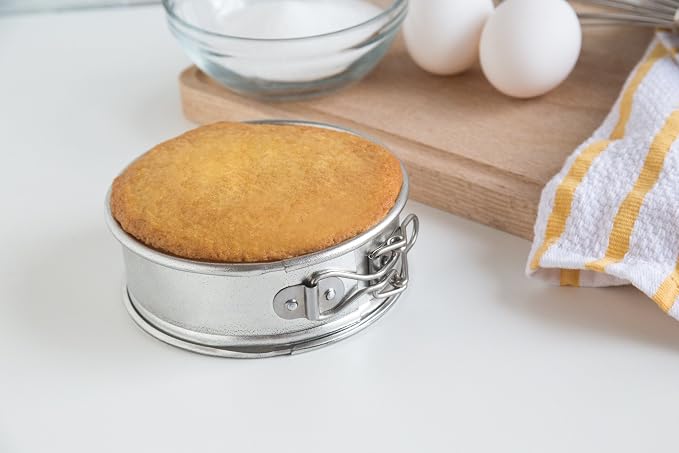Fox Run Springform Pan, Tin-Plated Steel, 5-Inch