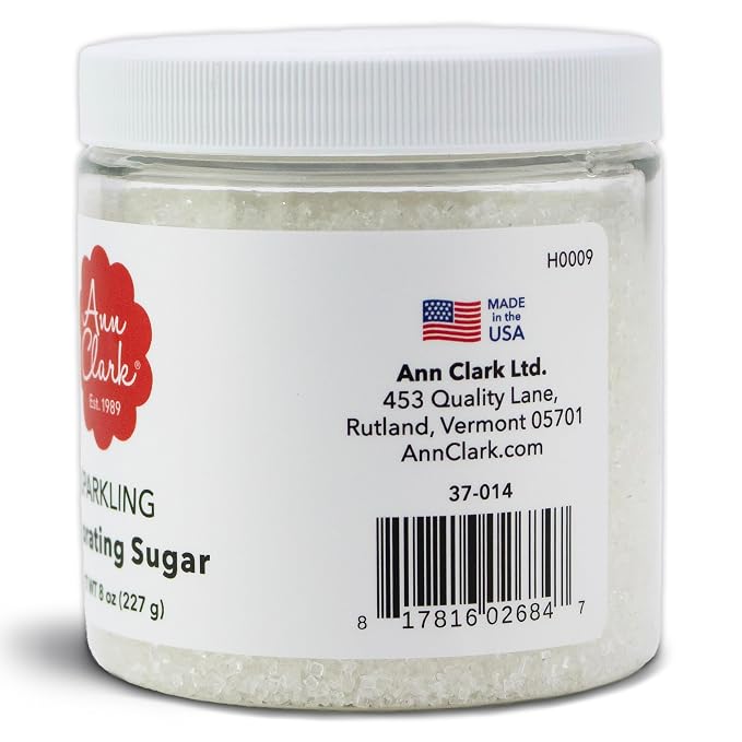 Ann Clark Sparkling Sugar White Decorating Sugar, 8 oz.