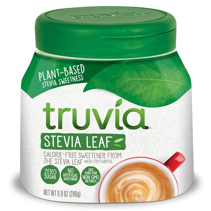 Truvia, Sweetener Natural Calorie Free, 9.8 Ounce