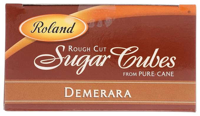 Roland Rough Cut Demerara Sugar Cubes - 17.6 oz
