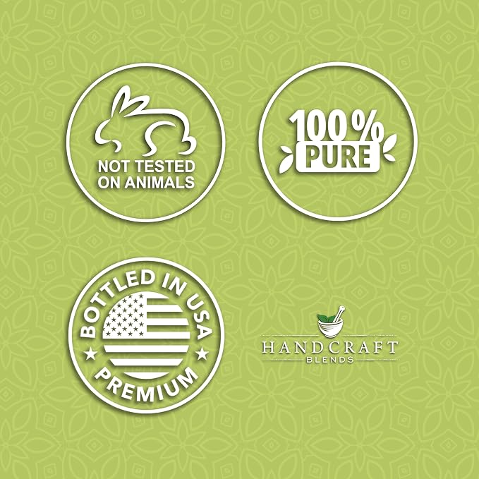 Handcraft Blends Lemongrass Essential Oil – 1 Fl Oz – 100% Pure and Natural – Premium Grade Essential Oil for Diffuser and Aromatherapy, Skin, Massage, Candle and Soap Making Fragrance