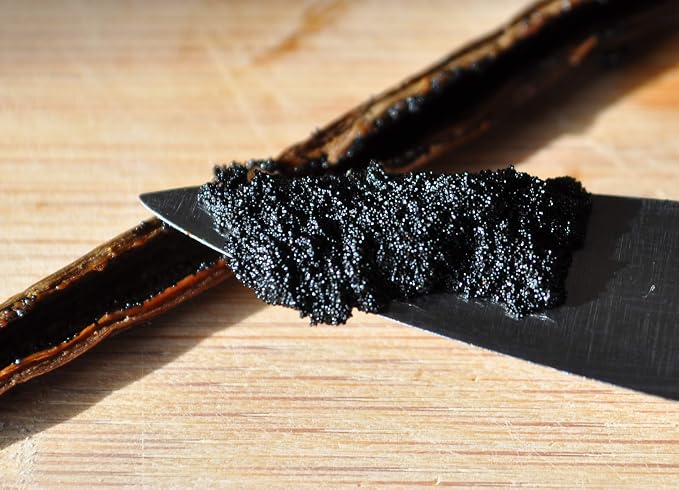 5 Organic Madagascar Vanilla Beans. Whole Grade A Vanilla Pods for Vanilla Extract and Baking