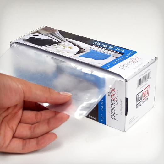 DayMark Safety Systems-IT112792 12" PipingPal Plus Disposable Pastry Bag with Dispenser (100 Bags)