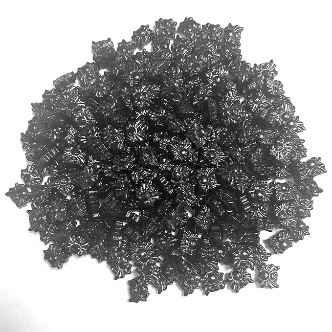 Sentovac Black Spiders Halloween Sprinkle Edible for Cake Decorating Sugar Candy Cookie Cupcake Topper Baking Decorations Halloween Christmas Supplies