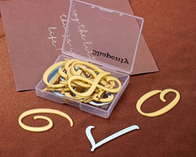 Shapenty Acrylic 0-9 Number Cake Toppers Picks for Birthday Wedding Anniversary Christmas Cake Decoration Party Supplies (Gold, 10)