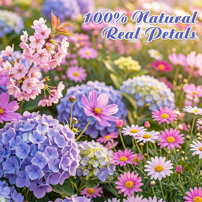 96 Pcs Natural Dried Pressed Flowers for Cake Topper Decorating Cupcake Toppers Cocktails Resin Jewelry Candle Soap Making DIY Art Crafts