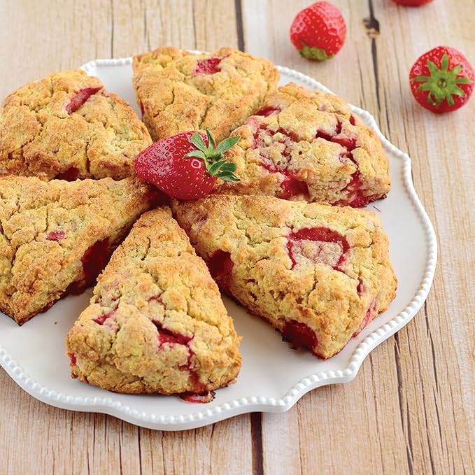 Mrs. Anderson's Baking Silicone Scone Pan, Non-Stick European-Grade Silicone