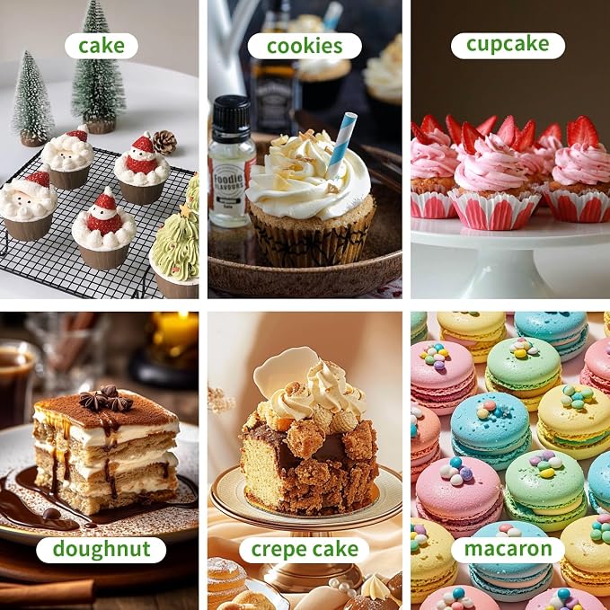 JCD 5 Pcs Bento Cake and Cupcake Box 1+5 Combination Clear Window Bento Boxes with Ribbon 4-5in Mini Cake and 5 Cupcakes Combo Box for Family Dinner Wedding Birthday Party Picnic Gift(1+5/5Pcs)