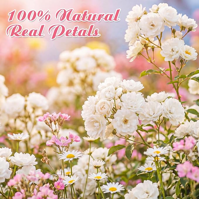 96 Pcs Natural Dried Pressed Flowers for Cake Topper Decorating Cupcake Toppers Cocktails Resin Jewelry Candle Soap Making DIY Art Crafts