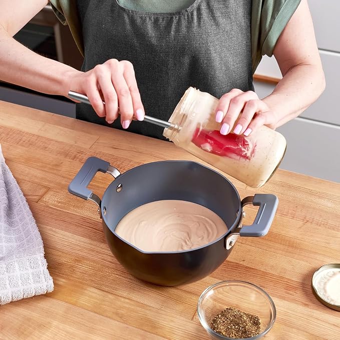 Tovolo Jar Spatula Silicone Long Stainless Steel Handle Scraper Spatula Viva Magenta, Jar Scraper Heat Resistant Dishwasher Safe BPA Free Kitchen Utensil for Scraping Spreading Jelly Peanut Butter