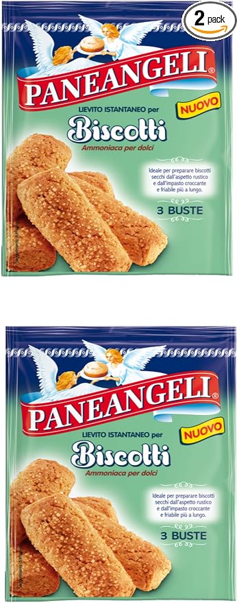 Paneangeli Instant Yeast for Biscuits 3 x 9g (Pack of 2)