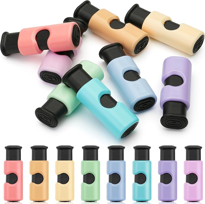 Mr. Pen- Squeeze and Lock Bread Bag Clips, 2.4 Inch, 8 Pack | Multicolor Squeeze Lock Clips, Reusable Bag Closures for Bread, Snacks, Coffee, Food Storage, Fits Thick and Thin Bags