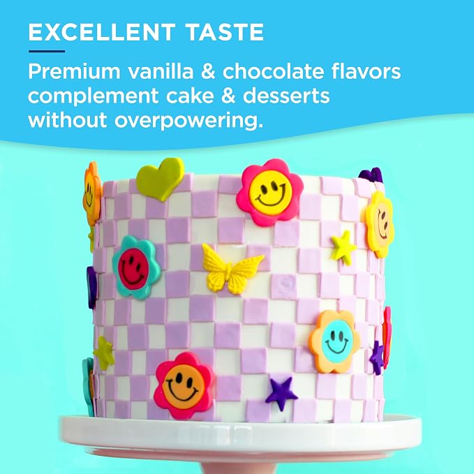 Satin Ice Fondant for Cake Decorating, Black (24 Ounce)
