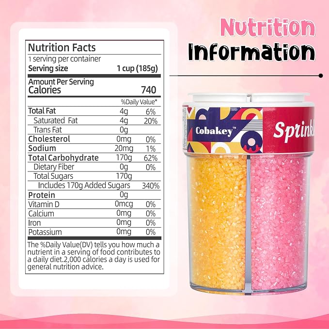 Easter Sanding Sugar Edible Pink Blue Yellow Green Sugar Sprinkles for Cake Decorating Crystal Candy Sparkling Sanding Sugar for Cupcake Toppers Cookie Decorations Wedding Party Celebrations 6.5oz