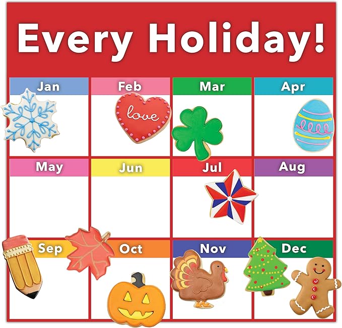 Ann Clark Every Season: 11-pc. Christmas, Easter, Halloween, St. Patrick's Day & More Made in USA
