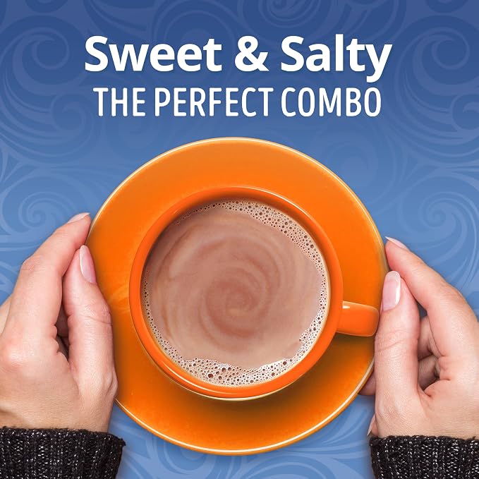 Swiss Miss Salted Caramel Flavored Hot Cocoa Mix, Hot Cocoa Bar Supplies, 1.38 oz., 8-Count Envelopes (Pack of 12)