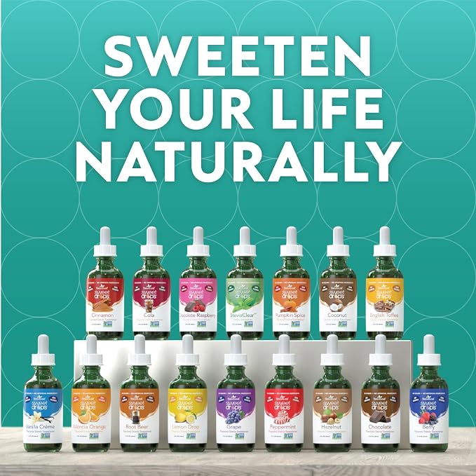 SweetLeaf Sweet Drops English Toffee Liquid Stevia Sweetener, Non-GMO, 2 Fluid Ounce (Pack of 3)