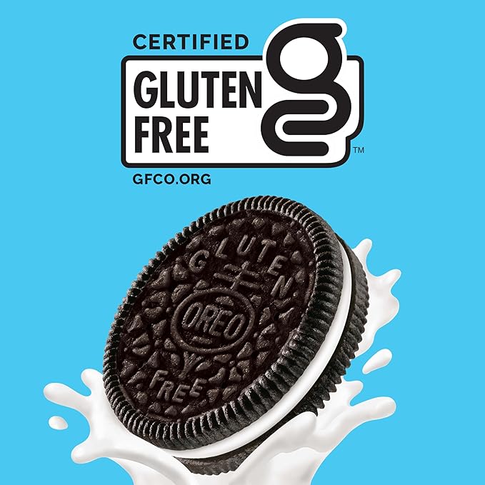 OREO Gluten Free Original & Double Stuf Chocolate Sandwich Cookies Variety Pack, Gluten Free Cookies, 20 Count (Pack of 4)
