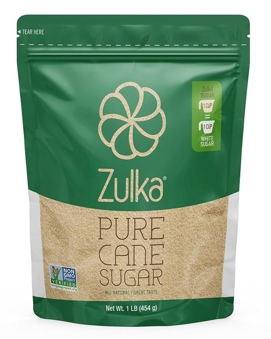 Zulka Azucar Morena Pure Cane Sugar 1lb