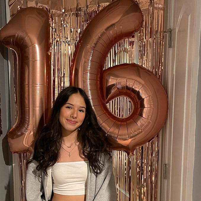 Dark Brown Number 40 Balloon 40 inch, 40 Number Balloons, 40th Dark Brown Birthday Decorations, 40 Year Old Women Men Party Supplies