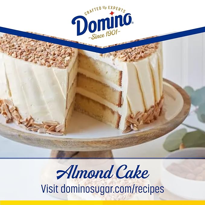 Domino® Pure Cane Ultrafine Granulated Baker's Sugar™, 3.5 lb Easy Baking Tub (Pack of 2) - Includes Bonus Recipe Card