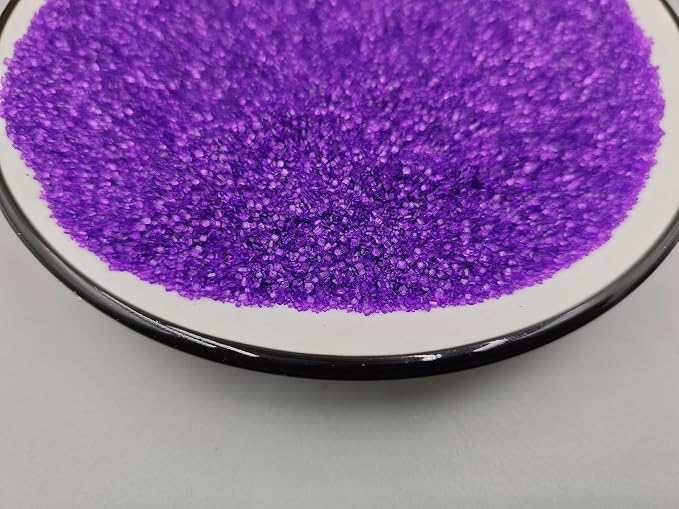 Edible 5 Ounce Medium Decorative Purple Sanding Sugar Sprinkles for Baking, Sparkling Crystals for Cakes, Cookies, Cupcakes, Ice Cream Topping and Rimming Sugar