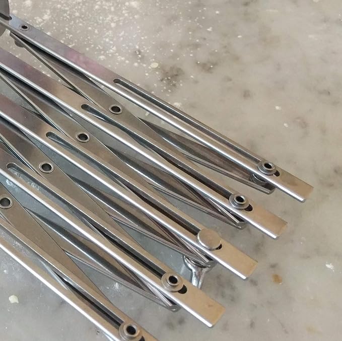 Ateco 6 Wheel Stainless Steel Cutter, 4 Inch Wheels