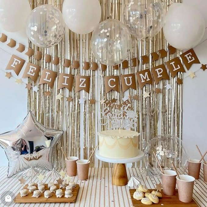 1 Pack Grad 2026 Cake Topper with Glitter Congrats Grad Cap Class of 2026 Cake Pick Decorations for 2026 Graduation Theme School Boys Girls Graduate Party Supplies Silver