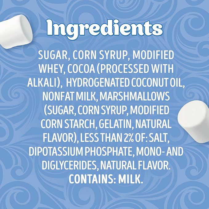 Swiss Miss Hot Cocoa Drink Mix, Milk Chocolate with Marshmallows, Hot Cocoa Bar Supplies, 37.18 oz. Canister (Pack of 2)