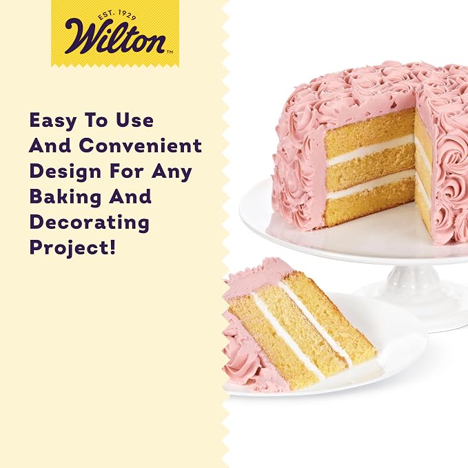 Wilton Beginning Buttercream Decorating Set - Cake Decorating Kit with Piping Tips & Disposable Icing Bags - Quality Baking Tools - 20-Piece Set