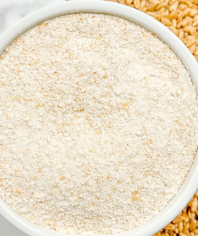 Certified Glyphosate Residue Free All Purpose Flour | 3 LBS | Whole Grain | Stone Ground | Non-GMO | 100% Non-Irradiated | Kosher | USA Grown | Field Traced | Resealable Bag