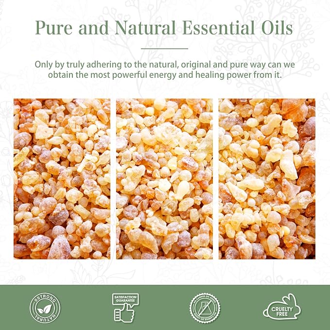 PHATOIL Frankincense Essential Oil 100ML, Essential Oils for Diffuser, Humidifier, Aromatherapy, Perfect for DIY Soap, Candle, Bath Bombs Making