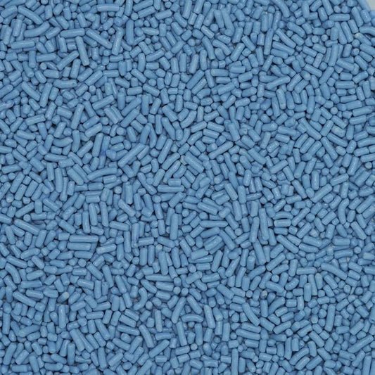 Sprinkles Edible Soft Jimmies Soft Sprinkles for Topping Ice Cream, Cookies, Cakes, Cupcakes, Dessert Decorating MADE IN USA 4 oz (LIGHT BLUE)