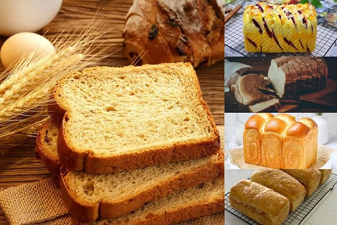 Walooza 8x4 Loaf Pan - Carbon Steel Bread Baking Pans for Homemade Bread Banana Bread, Sourdough, Pound Cake | Nonstick, Oven Safe, Easy Release