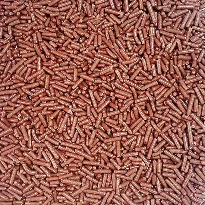 PhilaeEC Chocolate Brown Jimmies Sprinkle Edible Soft Jimmies Sprinkle for Cake Decoration Cupcake Topper Cookie Baking Decorations Halloween Christmas Valentine Supplies 2.75oz/78g
