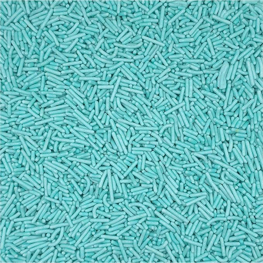 NCS Light Teal Jimmies Edible Sprinkles – Cupcake, Cake & Cookie Decorations, 7 oz