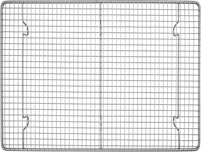 Fat Daddio's CR-HALF Stainless Steel Cooling & Baking Rack, 12 x 17 Inch