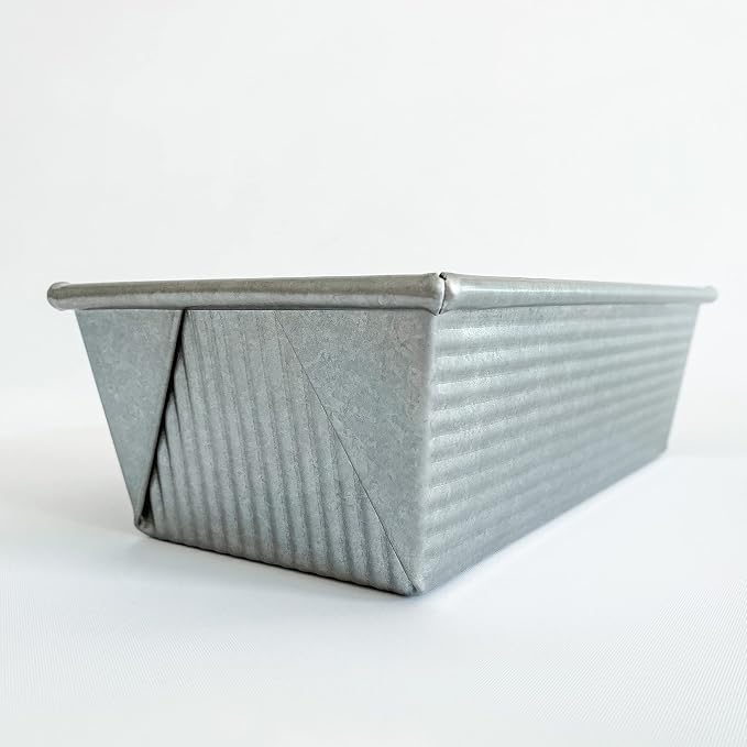 USA Pan 1145LF Bakeware Aluminized Steel 1.25 Lb Loaf Pan, Medium, Silver (Pack of 6)