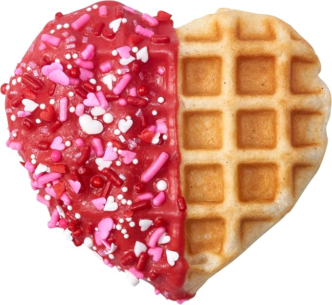 DecoPac Valentine Fusion Mix Sprinkles, 27oz, Pink, Red White Candy Sprinkles in Handheld Container, Edible Decorations For Celebration Cakes, Cupcakes, Cookies and Donuts