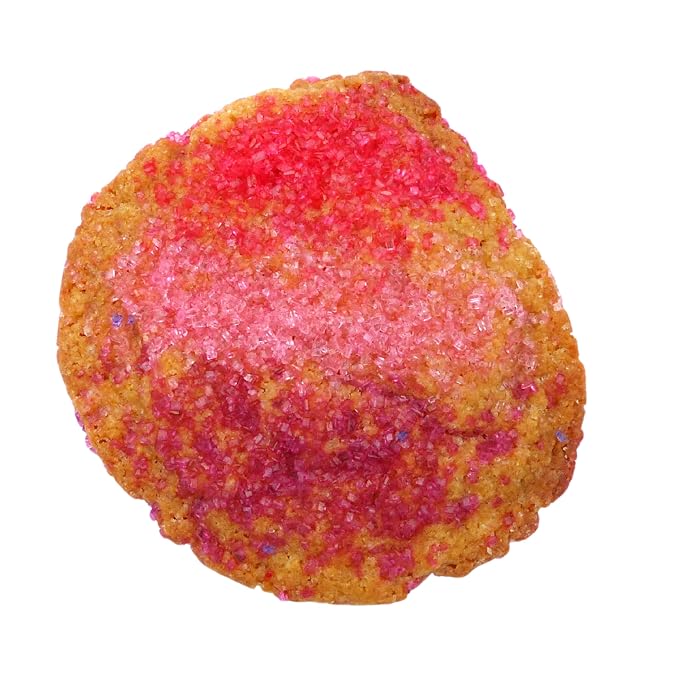Bakerpan Hot Pink Sugar Sprinkles for Baking - 7 oz Coarse Sparkling Decorating Sugar Crystals for Baking Topping, Cookies & Cupcakes | Kosher, Gluten-Free, Made in USA