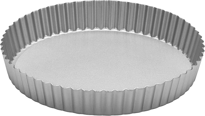 Cuisinart AMB-9TRT Chef's Classic Nonstick Tart Pan, 9 Inch, Silver
