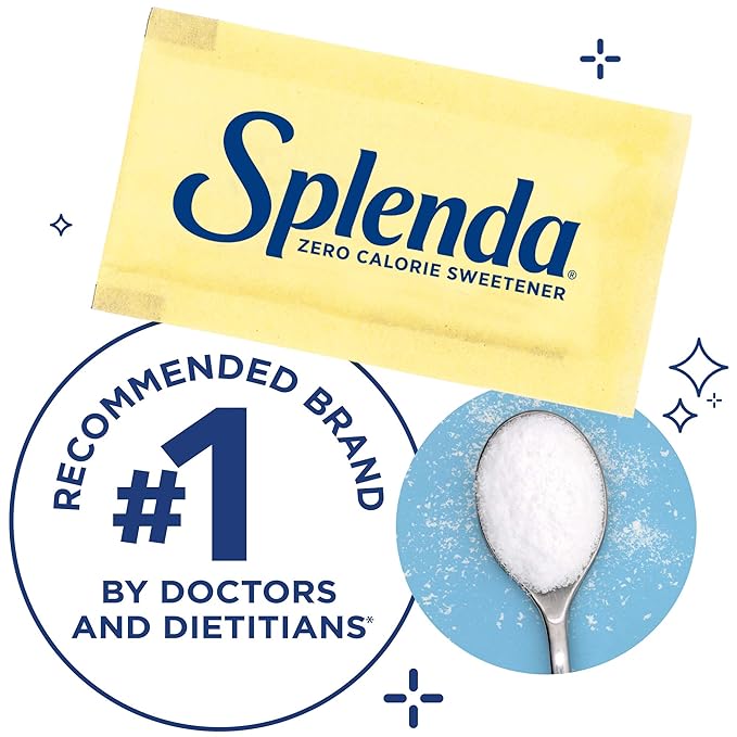SPLENDA Zero Calorie Sweetener, 100 Count (Pack of 2)
