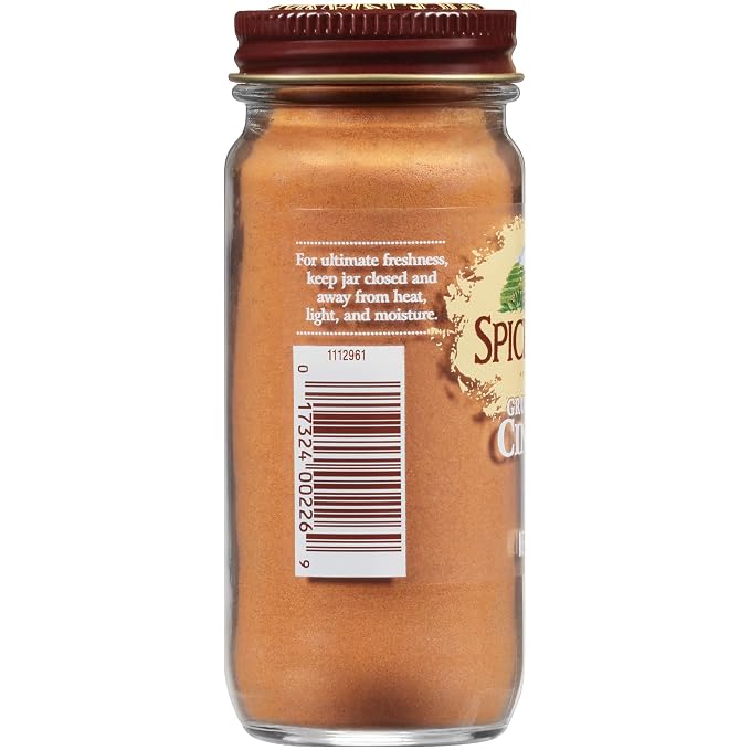 Spice Islands Ground Cinnamon, 1.9 oz (Pack of 2)