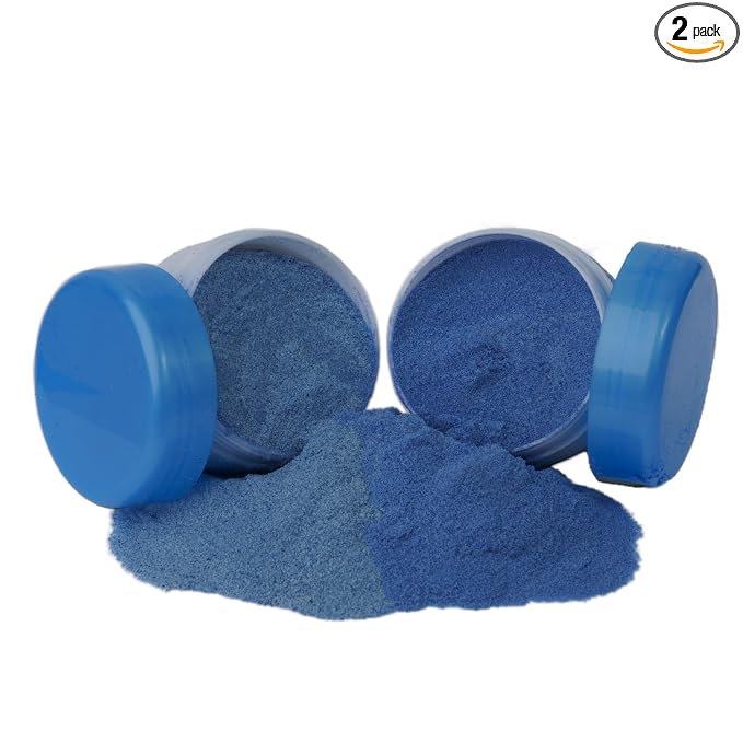 Dye Free Royal Blue and Baby Blue Food Coloring Powders 2 Color Set.| Perfect for cake decorating, cookie Frosting, Icing & Drinks | Plant Based - All Natural - Kosher - Flavorless | By Pixie Dust | 2 Jars (0.40 oz / 11g Each) 22gr Total