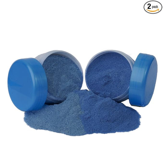 Dye Free Royal Blue and Baby Blue Food Coloring Powders 2 Color Set.| Perfect for cake decorating, cookie Frosting, Icing & Drinks | Plant Based - All Natural - Kosher - Flavorless | By Pixie Dust | 2 Jars (0.40 oz / 11g Each) 22gr Total