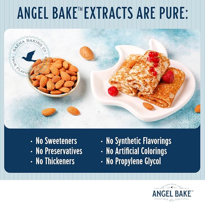 Angel Bake Pure Almond Extract, 1 Gallon